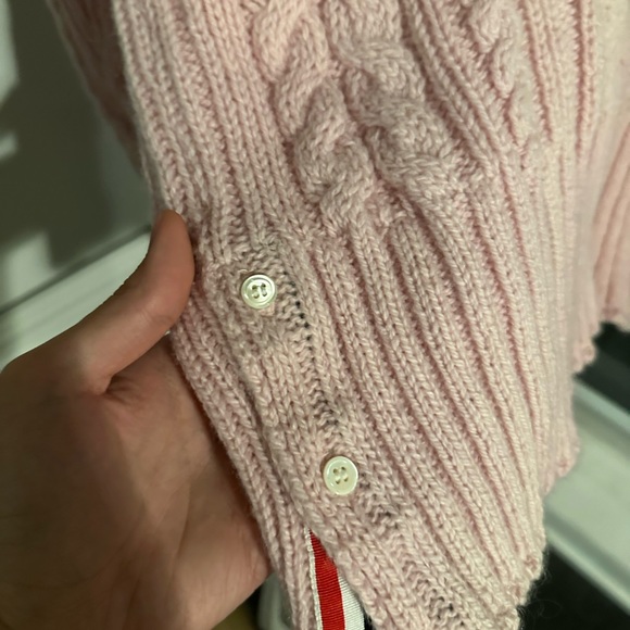 pink sweater from luxury Brand thom browne - Picture 2 of 6